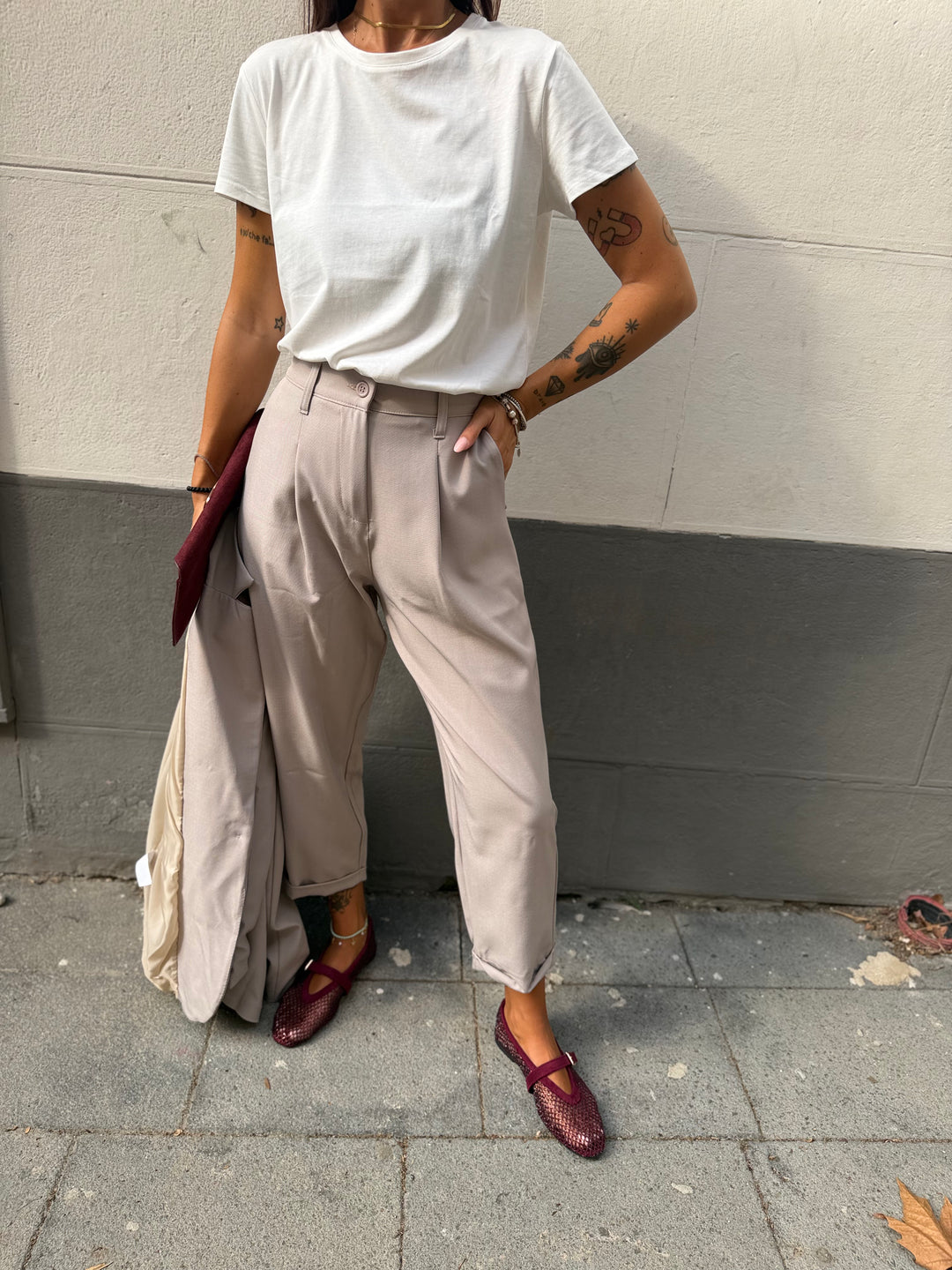 Tailleur Roma Fango