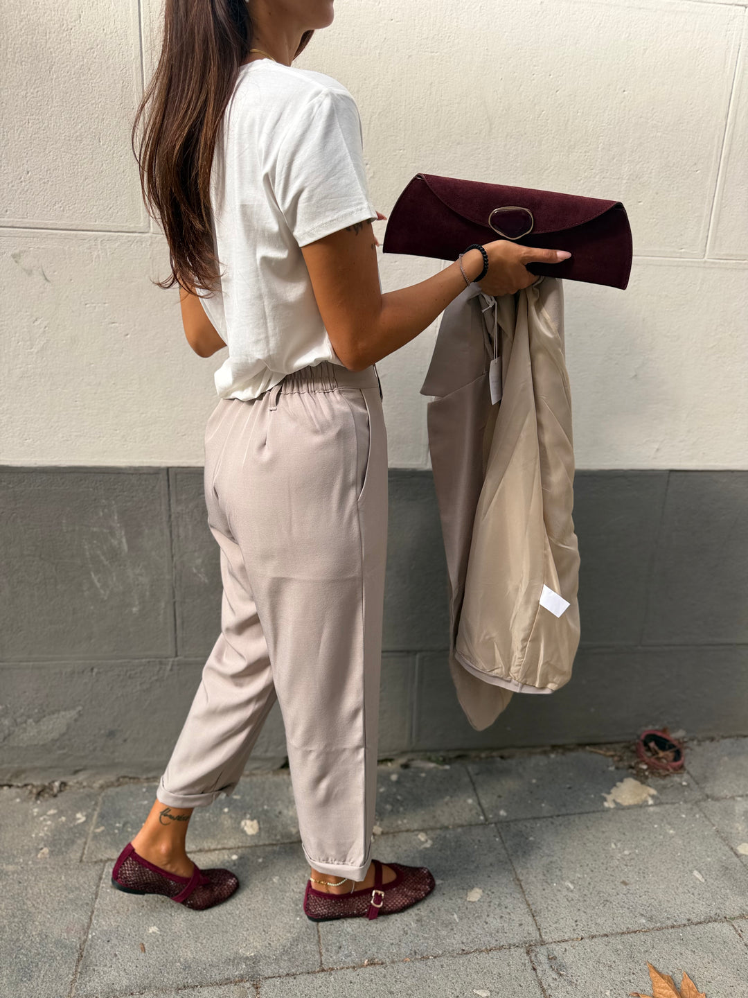 Tailleur Roma Fango