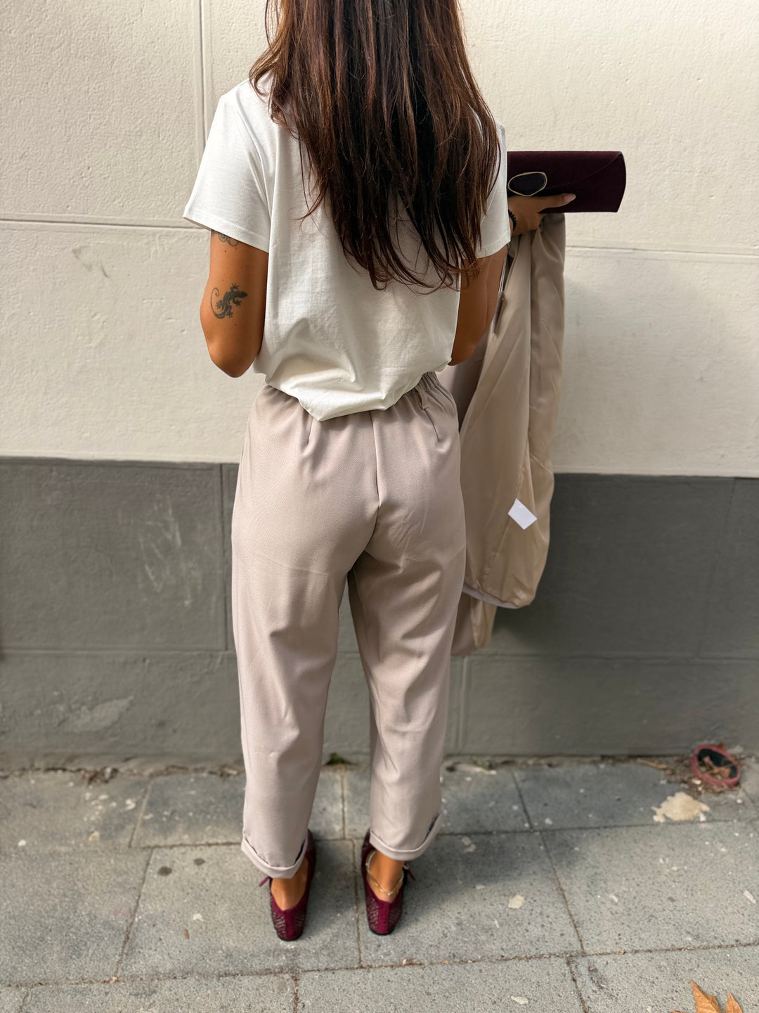 Tailleur Roma Fango