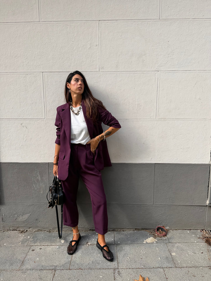 Tailleur Roma Prugna