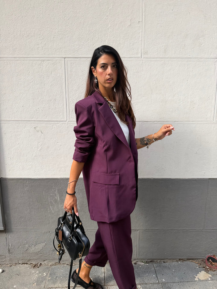 Tailleur Roma Prugna