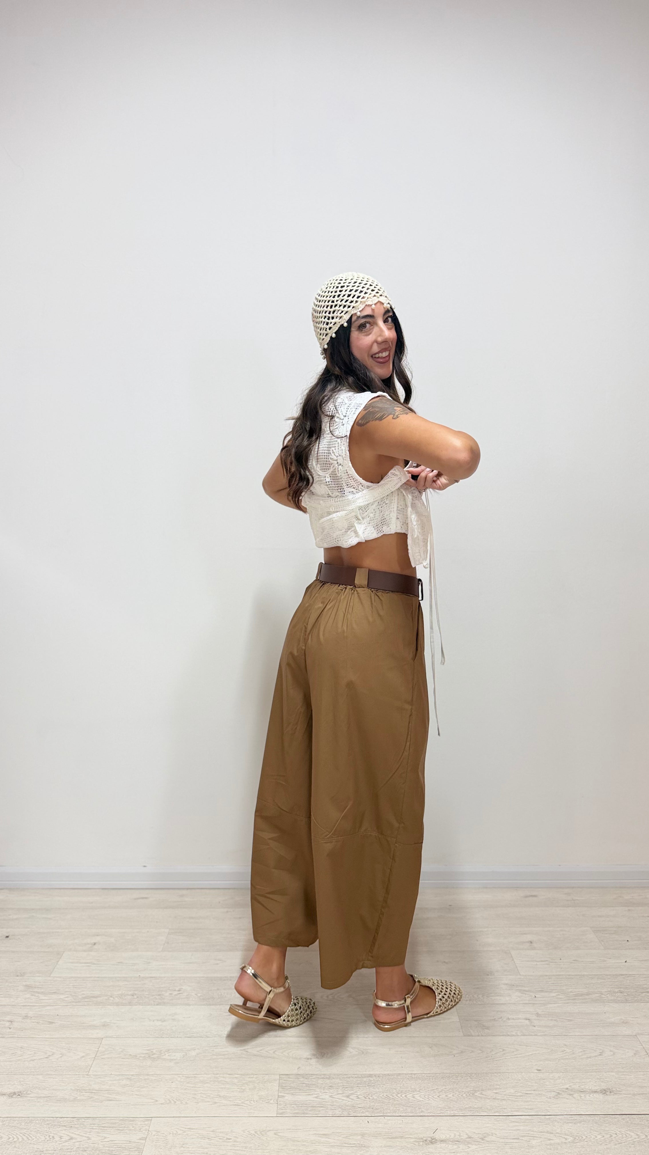Pantalone Nemy Cammello