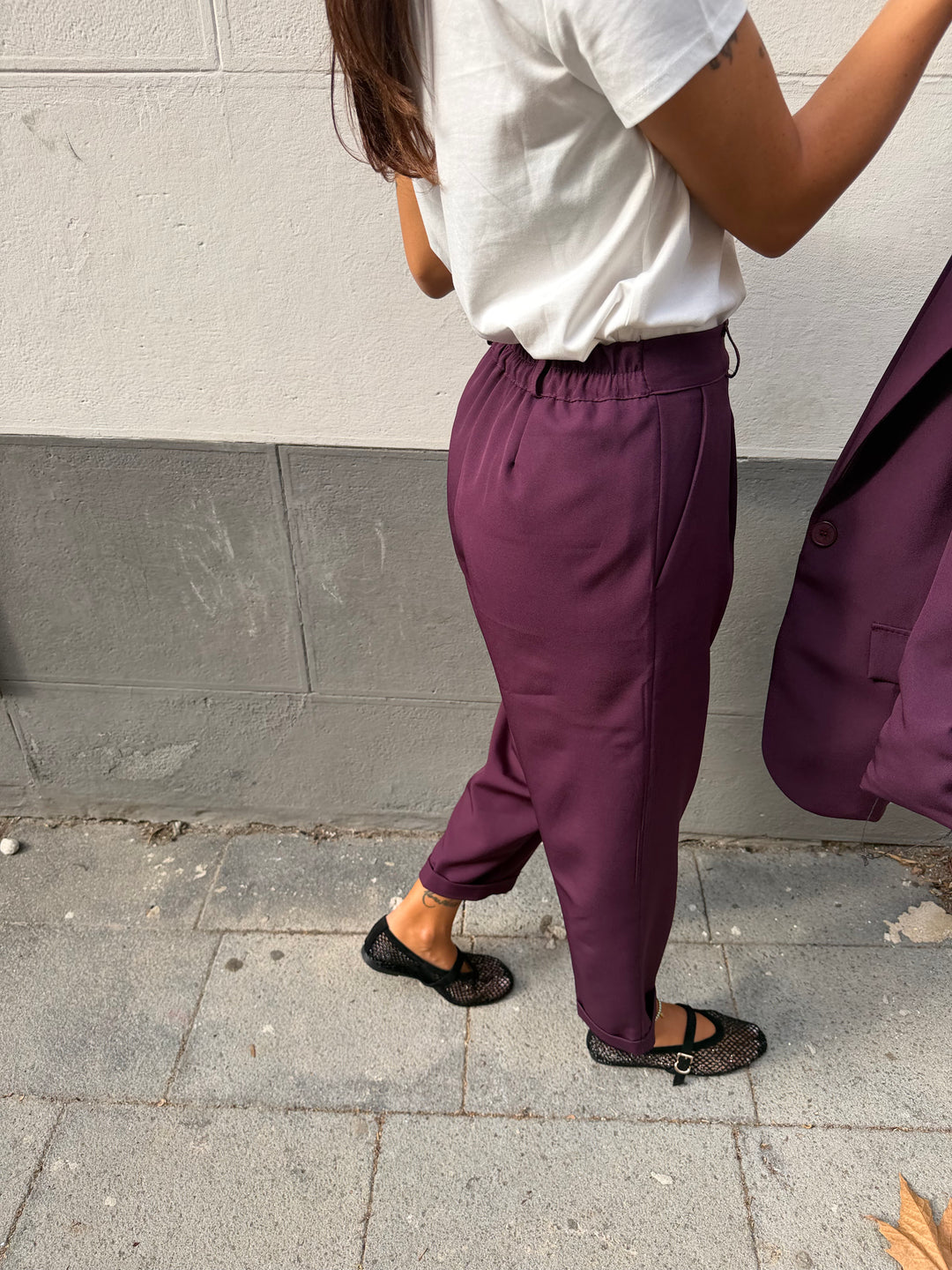 Tailleur Roma Prugna