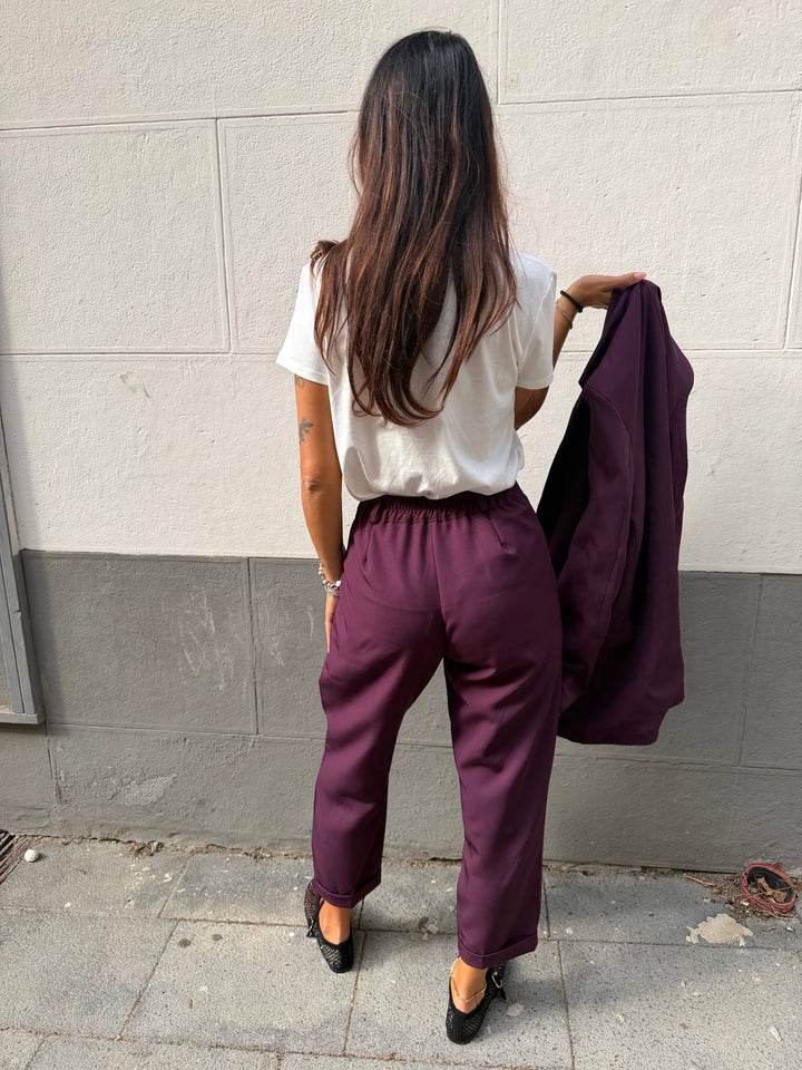 Tailleur Roma Prugna