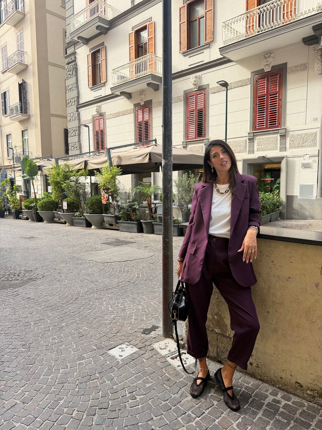 Tailleur Roma Prugna
