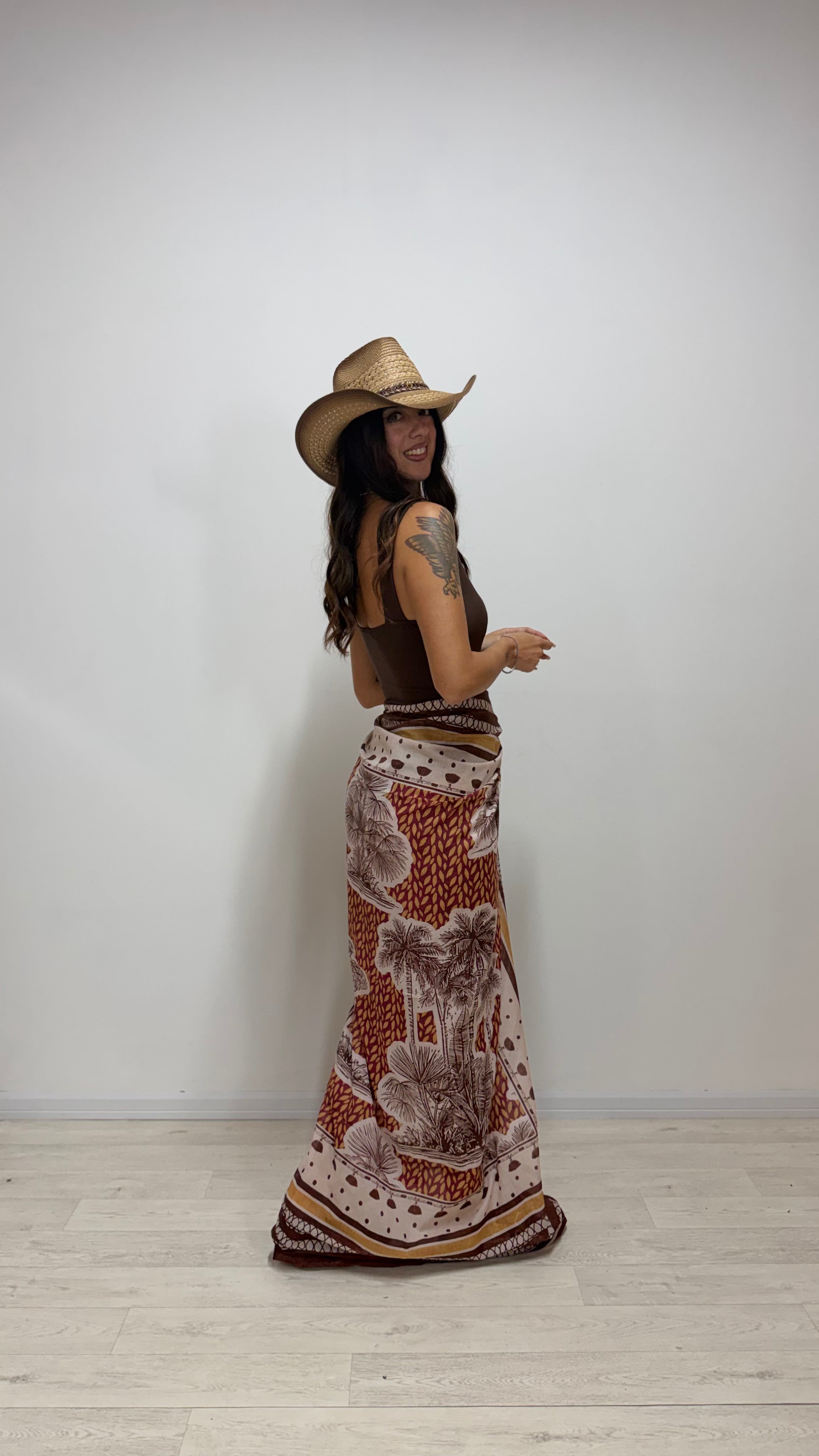 Pareo Amazzonia LUMINA Brown