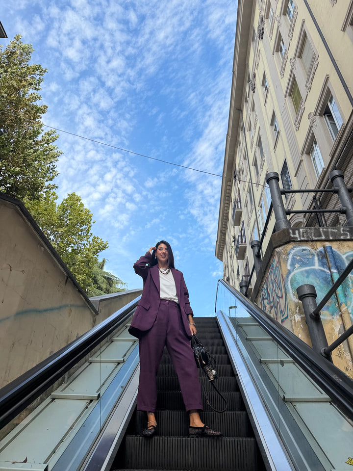 Tailleur Roma Prugna