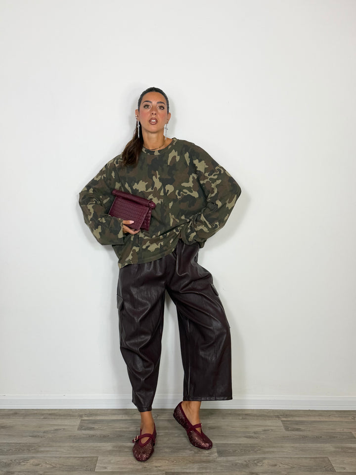 Pantalone Norah Prugna
