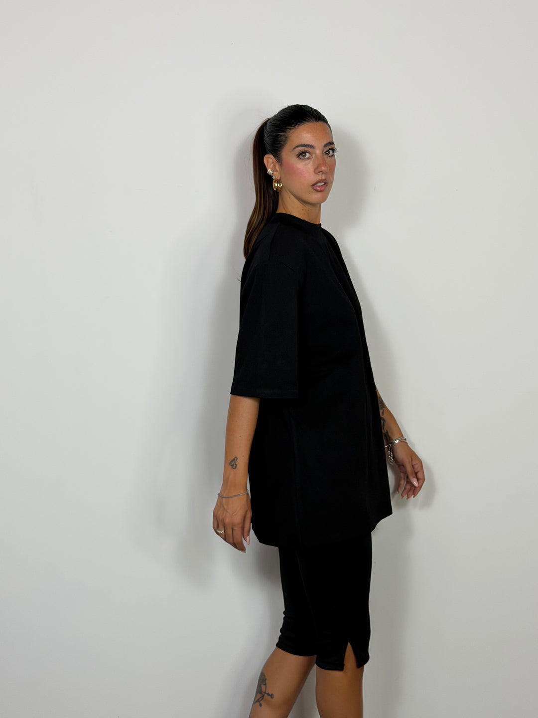 T-Shirt Helen Nera