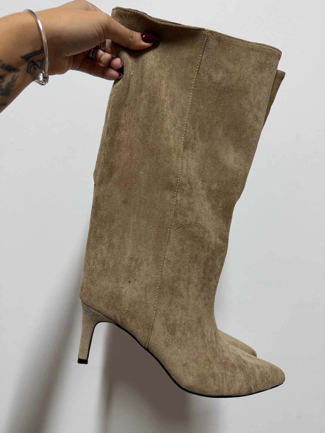Stivale Suede Fango