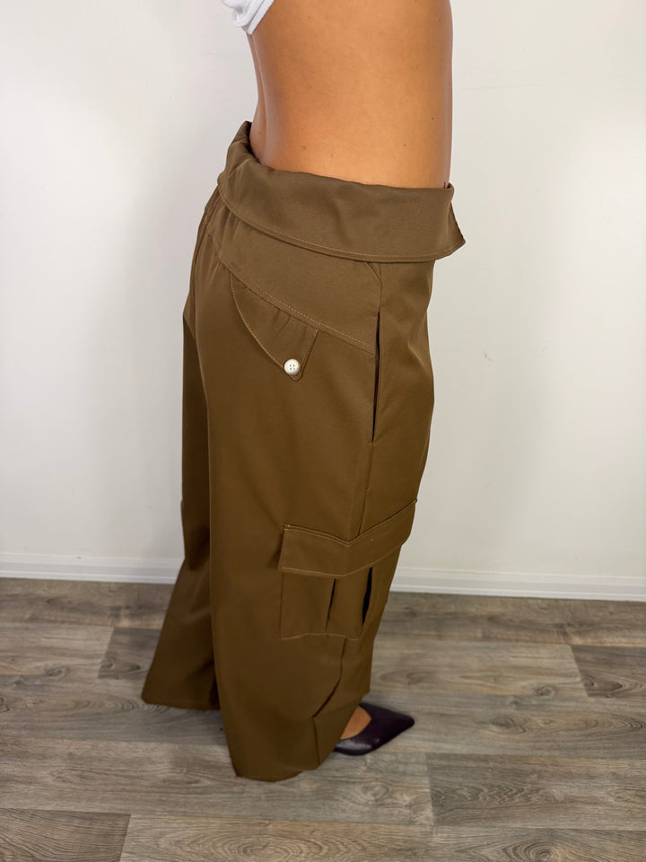 Pantalone Charlotte JUST WEST Biscotto