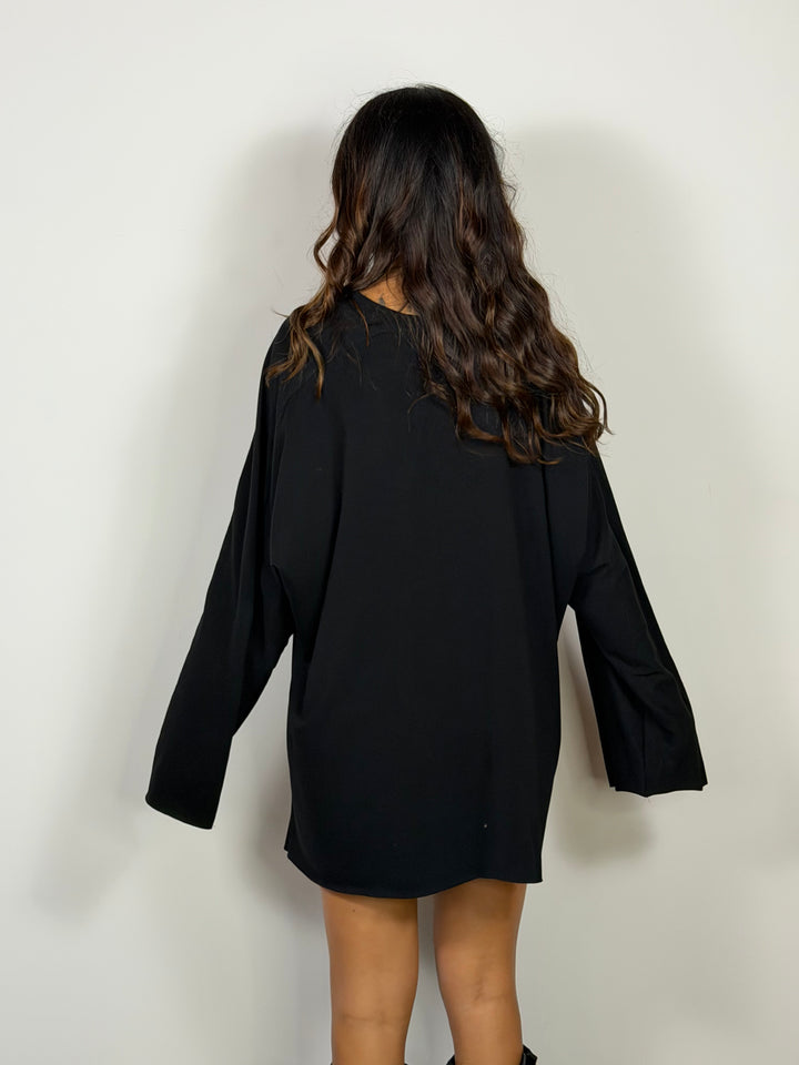 Maglia Perla JUST WEST Nera