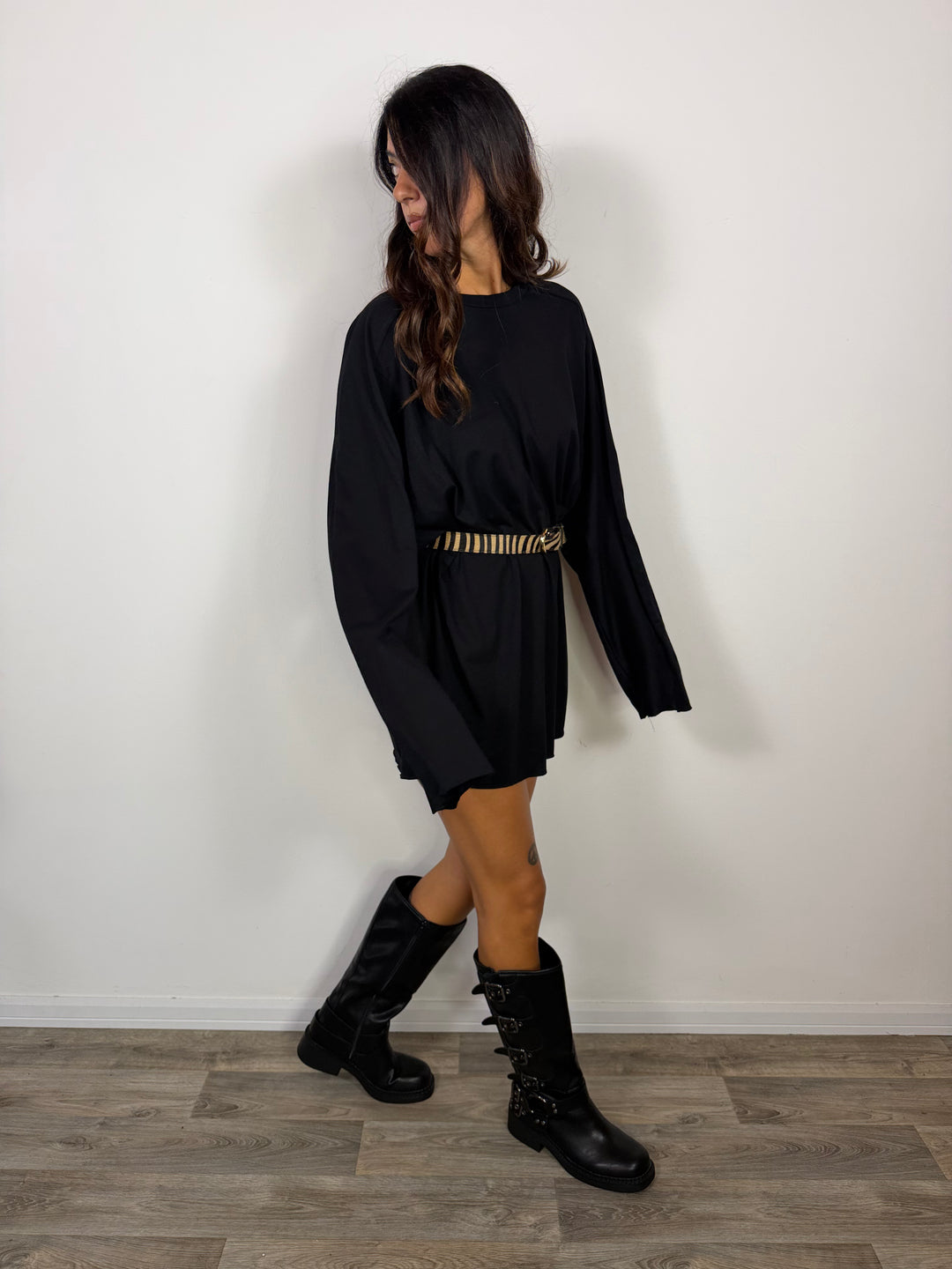 Maglia Perla JUST WEST Nera
