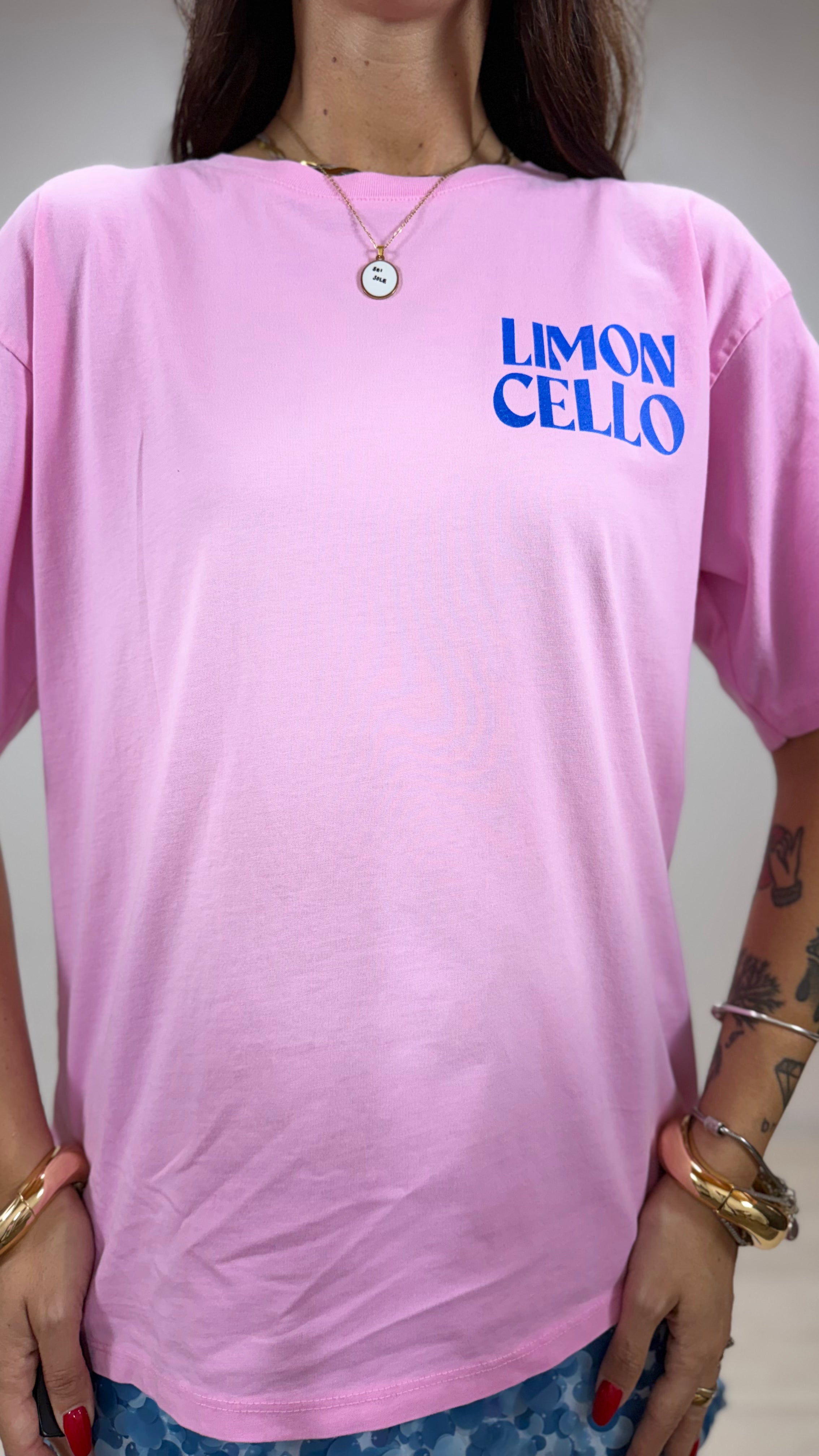 T-Shirt LimonCello Rosa