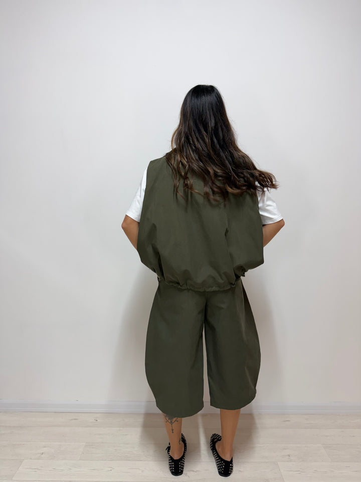 Gilet Trudy LUMINA Verde Militare