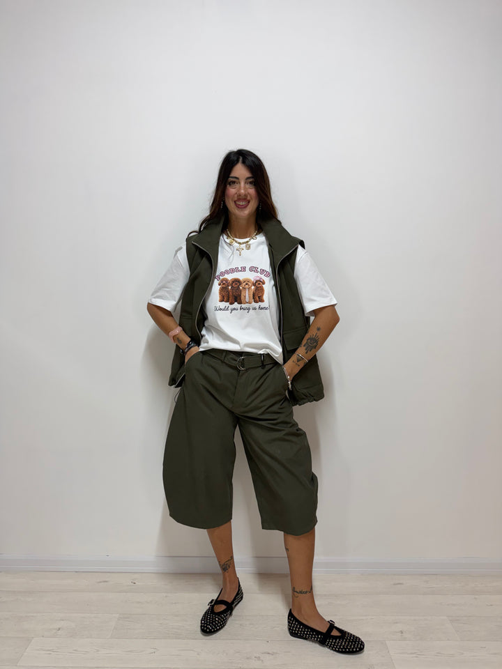 Gilet Trudy LUMINA Verde Militare