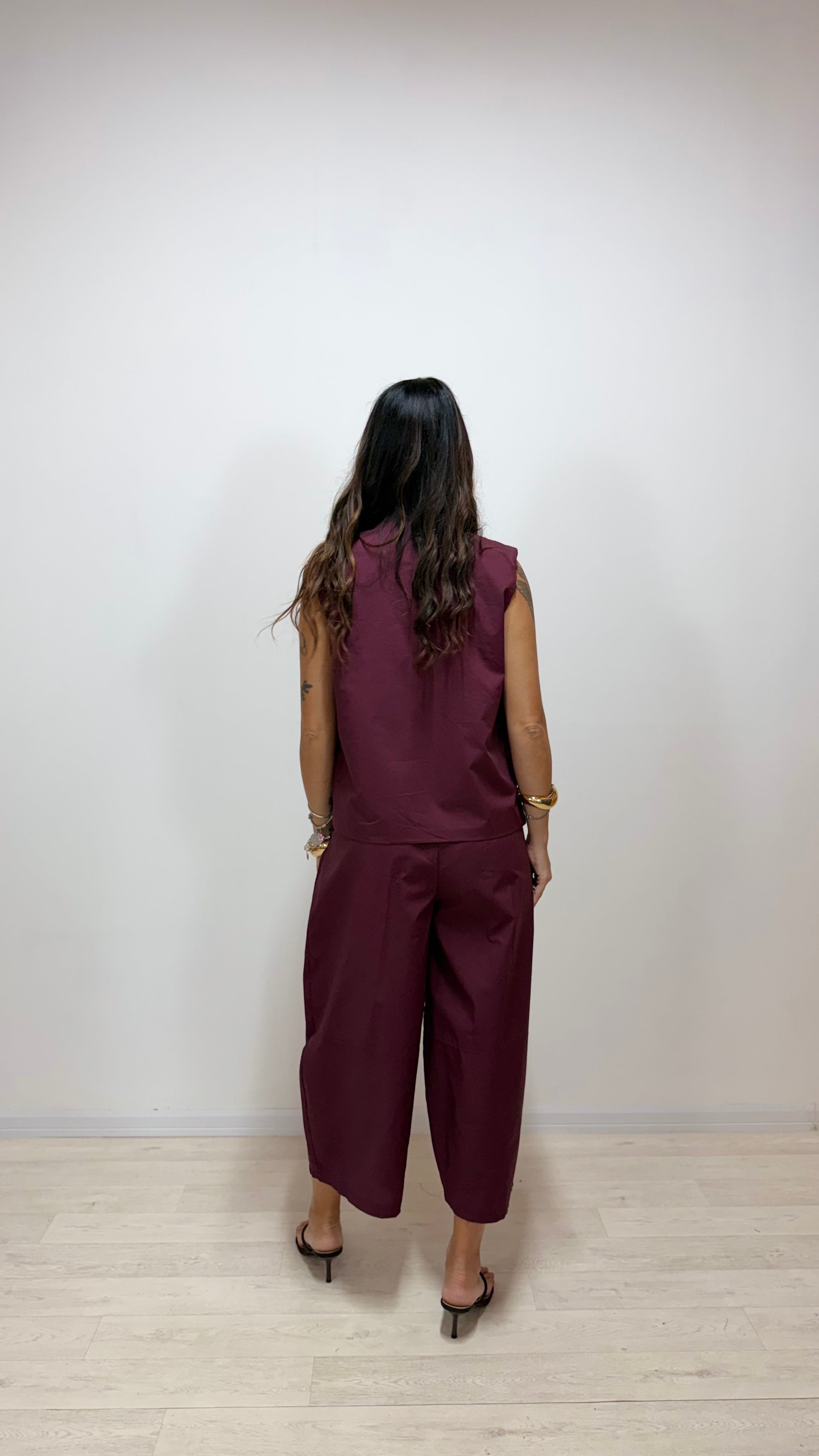 Gilet Nemy Bordeaux