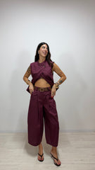 Gilet Nemy Bordeaux