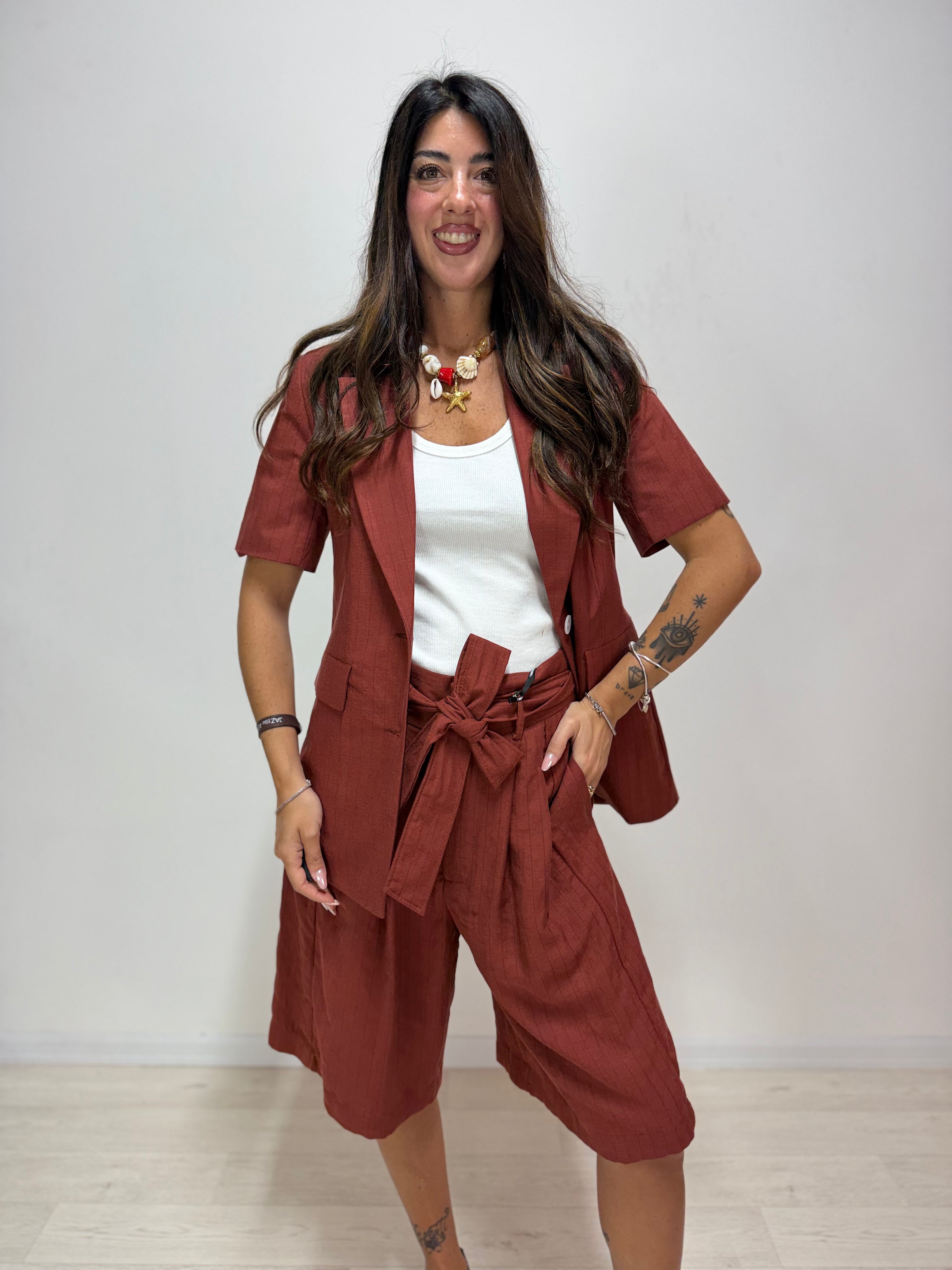 Tailleur Ambra LUMINA Ruggine