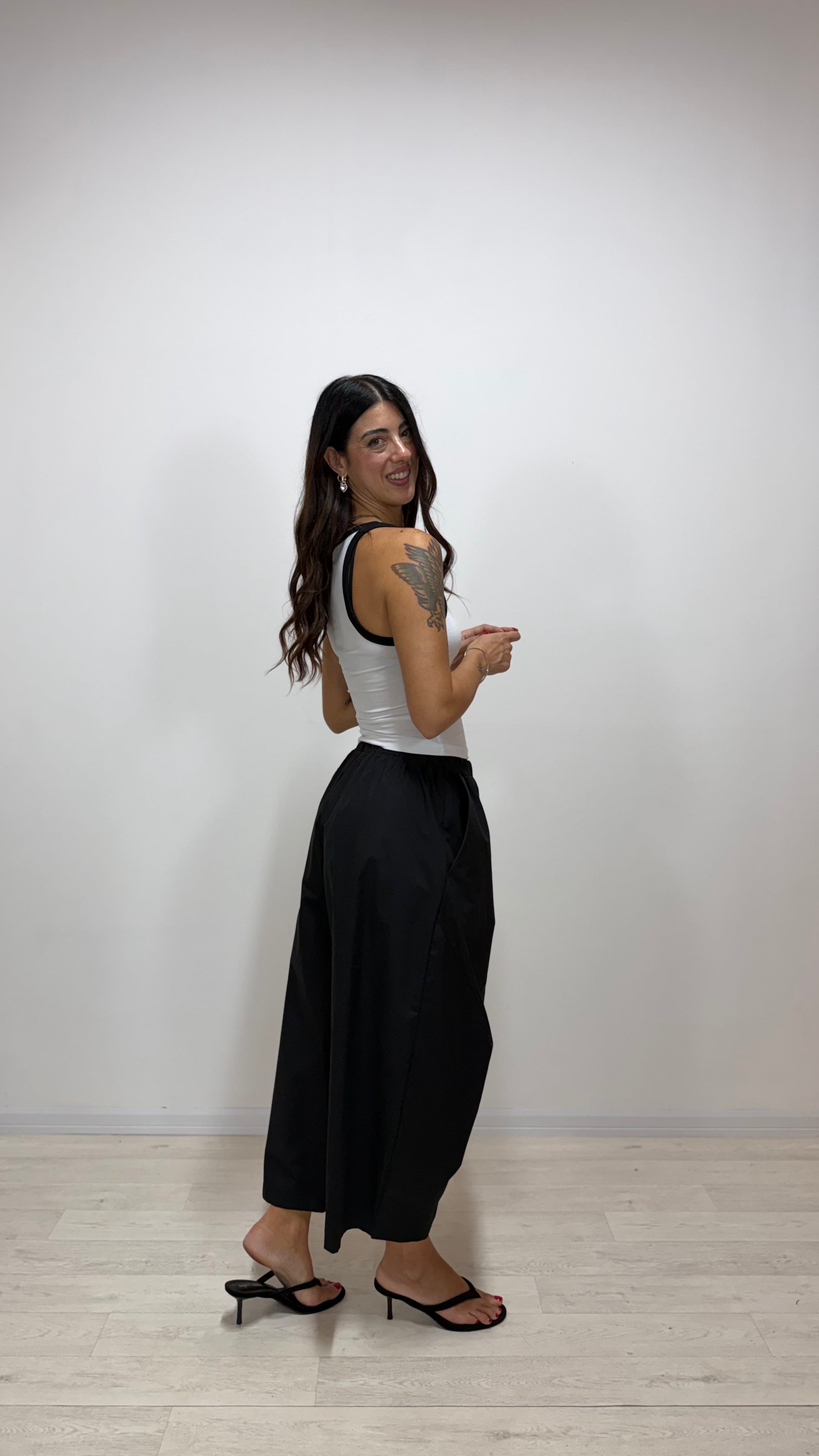 Pantalone Eluana JUST WEST Nero