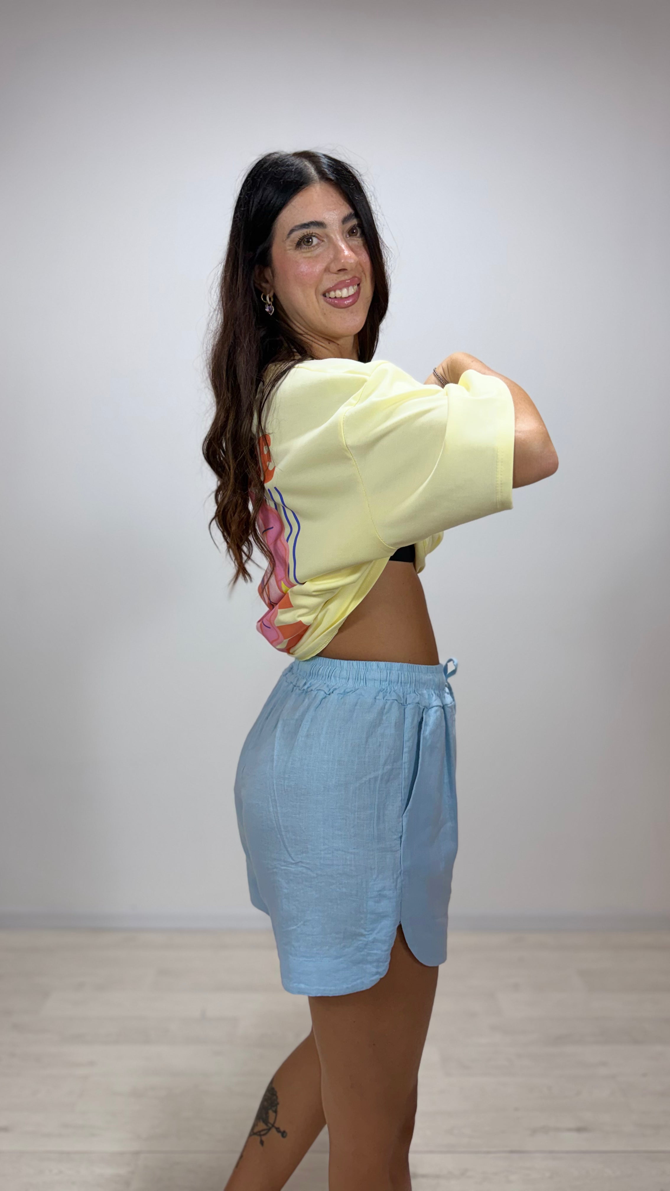 Shorts Cindy Azzurro
