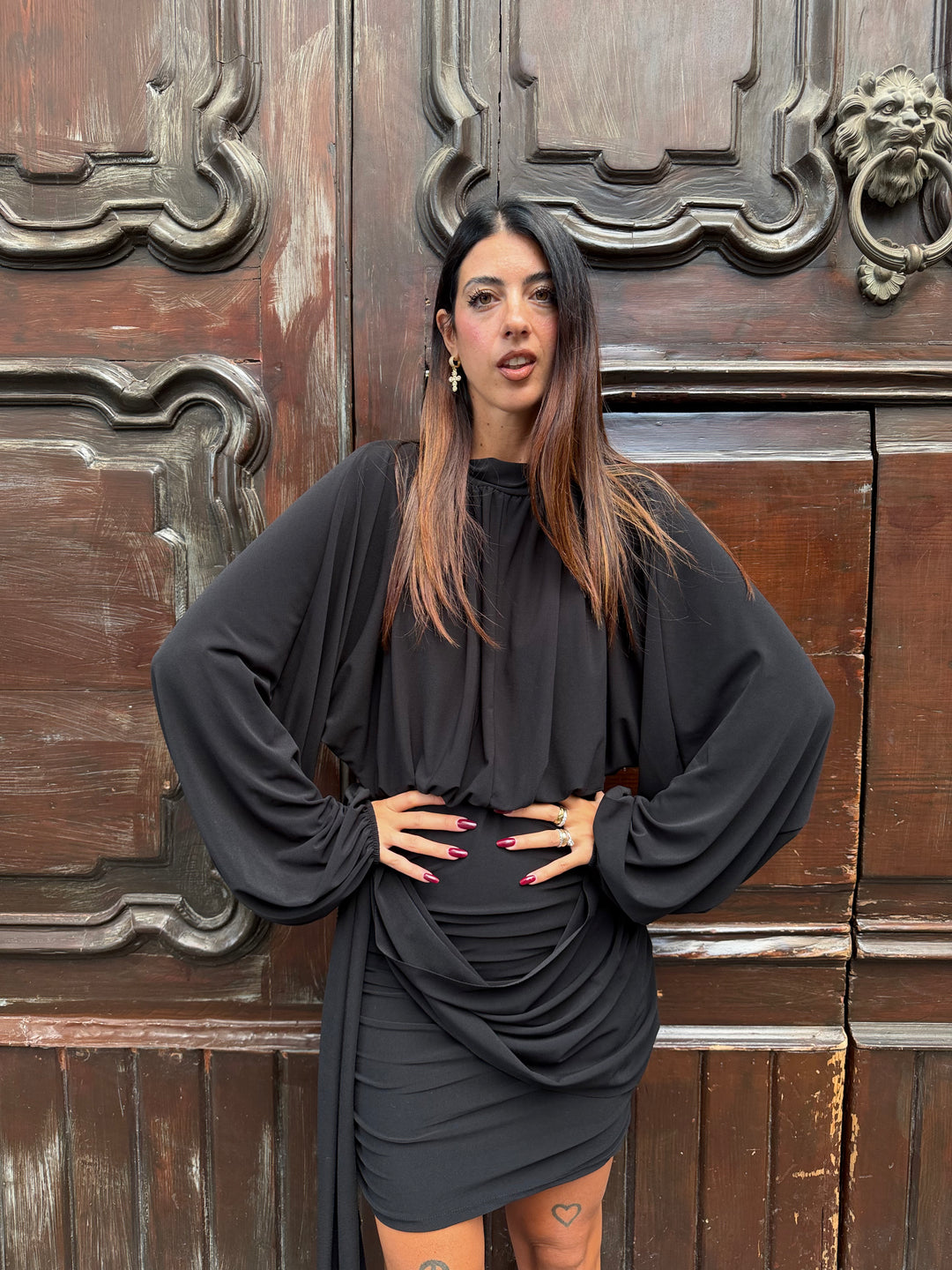 Abito Total Black
