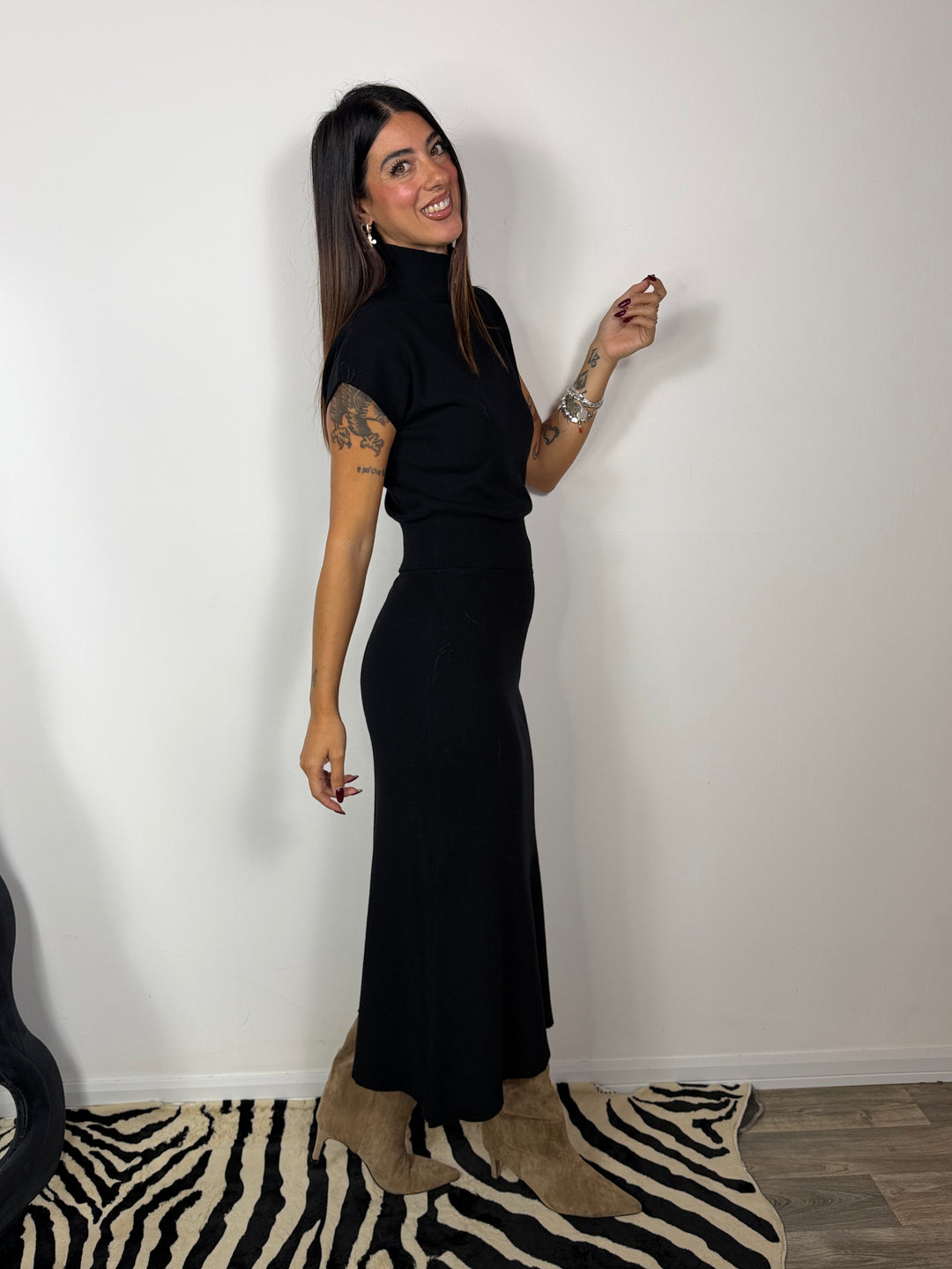 Coordinato Camilla Nero