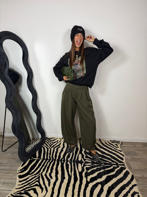 Pantalone Soft Verde