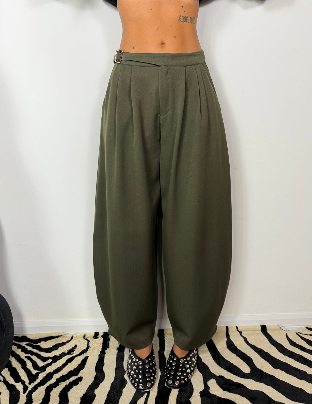 Pantalone Soft Verde
