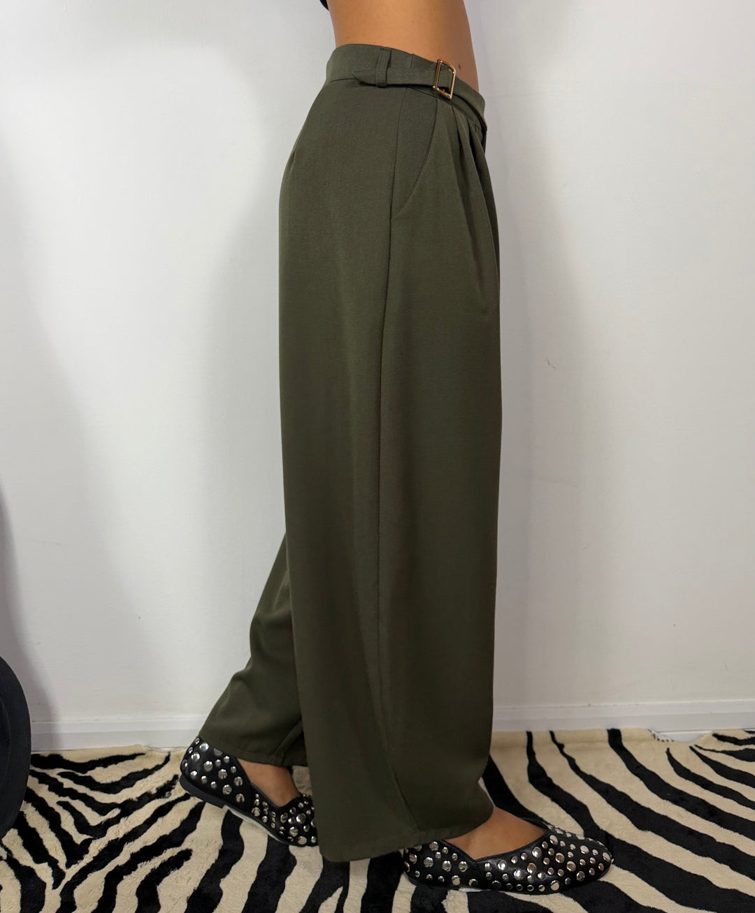 Pantalone Soft Verde