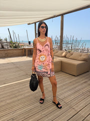 Abito Leopard Pink