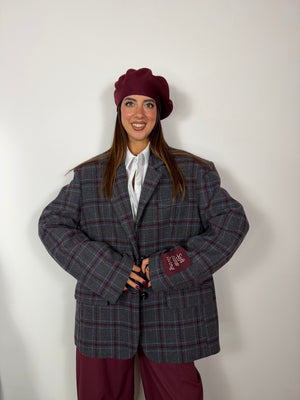 Blazer Slow LUMINA Bordeaux