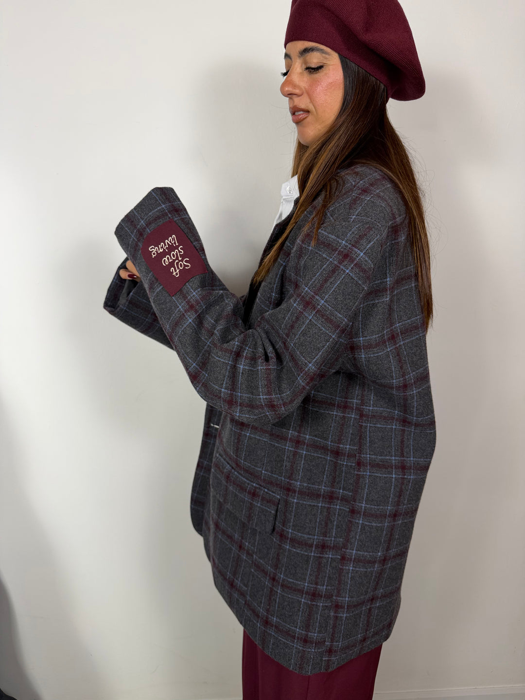 Blazer Slow LUMINA Bordeaux