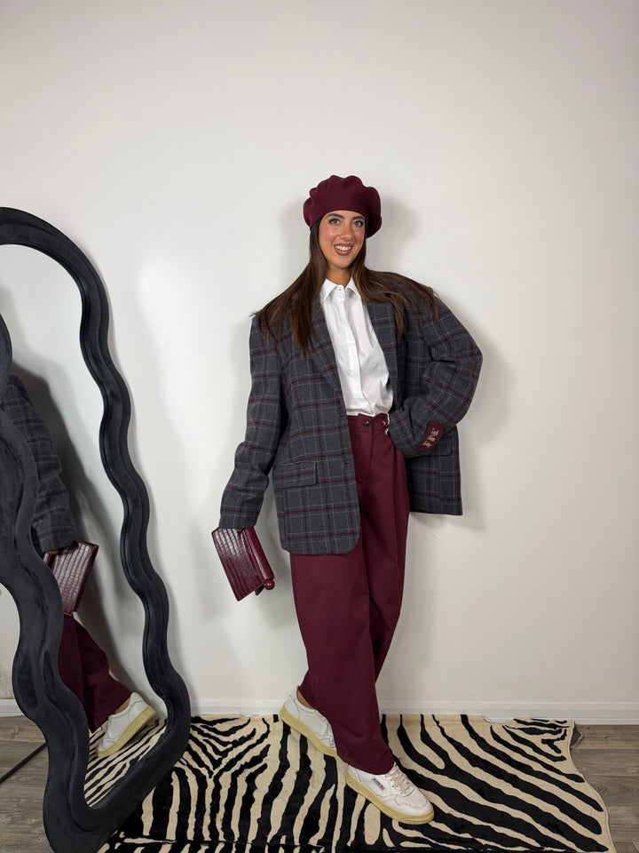 Blazer Slow LUMINA Bordeaux