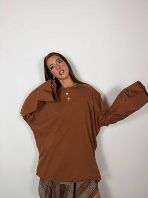 Maglia Perla JUST WEST Ruggine