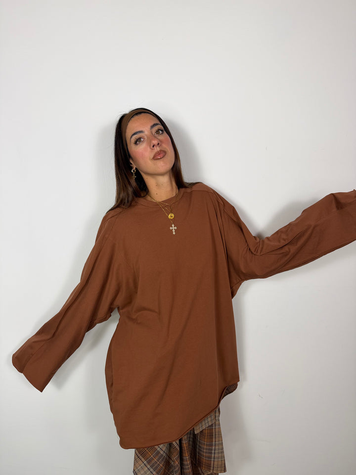 Maglia Perla JUST WEST Ruggine