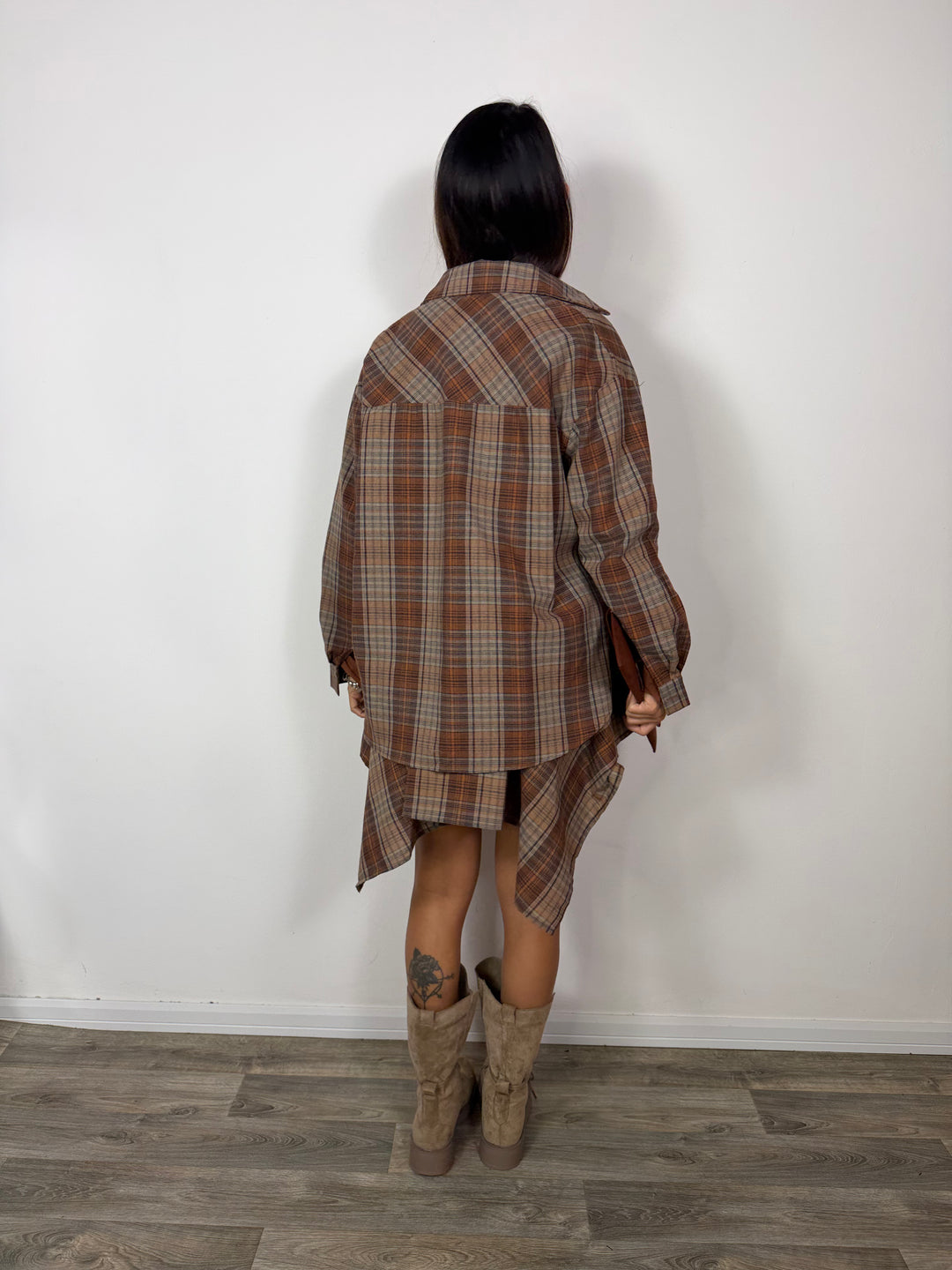 Camicia Wester Brown