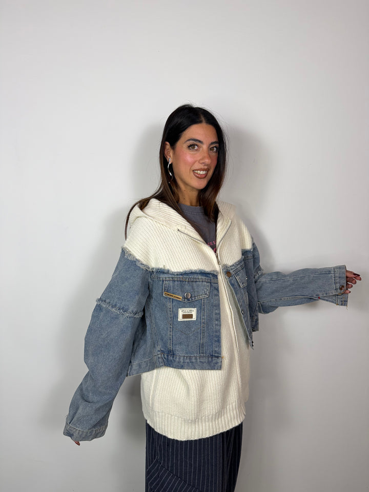 Cardigan Style&amp;Urban Bianco