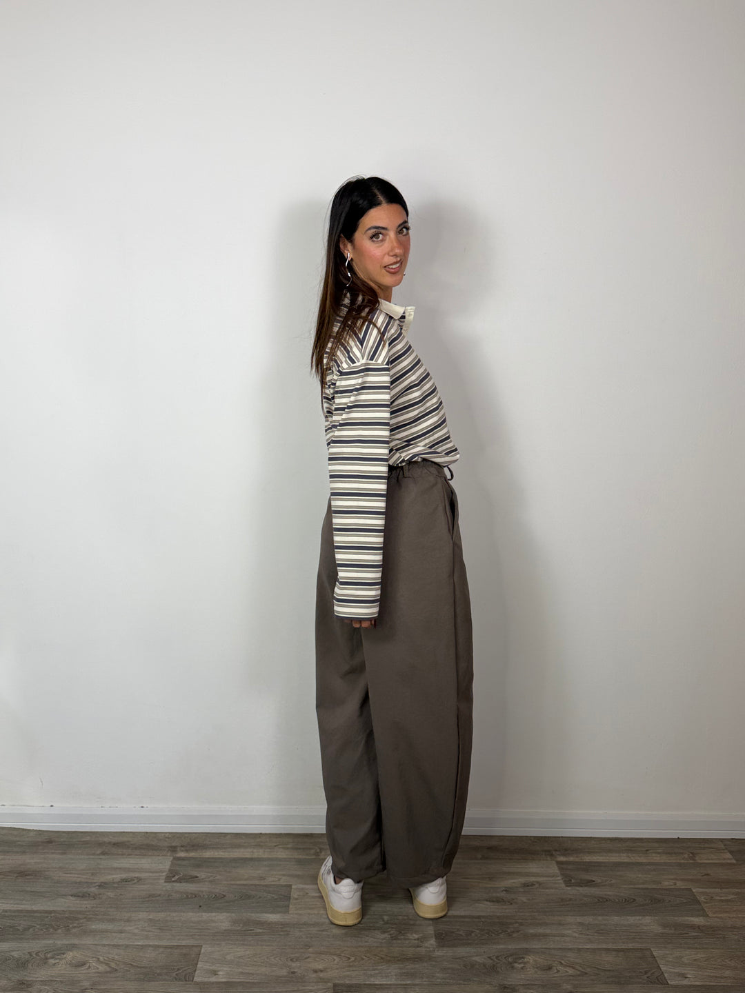 Pantalone Casual Fango