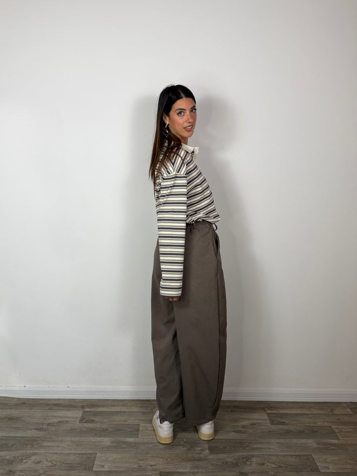 Pantalone Casual Fango