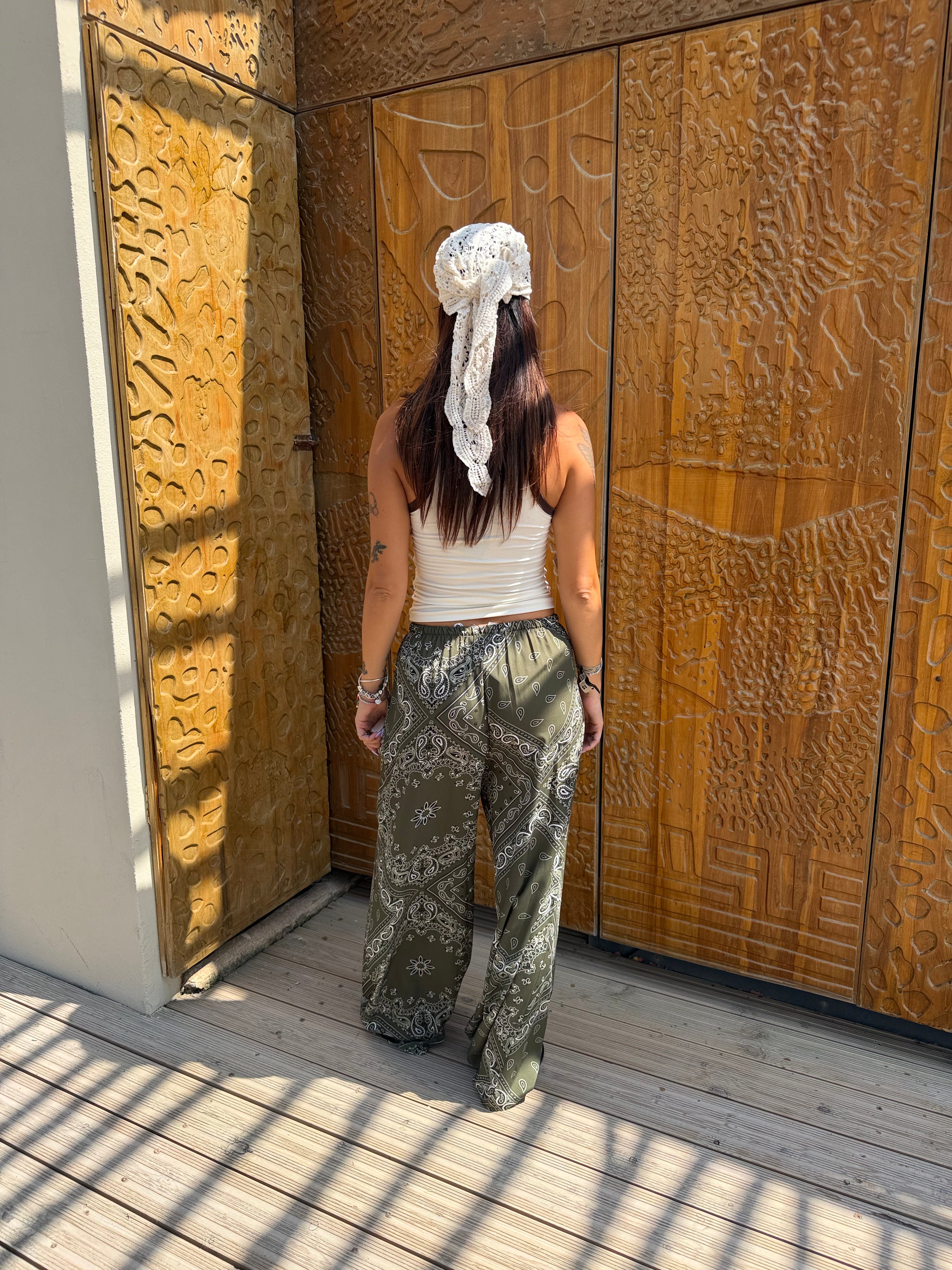 Pantalone Bandana New Style Verde