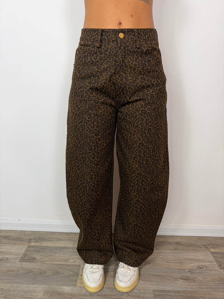 Jeans Leopardino LUMINA