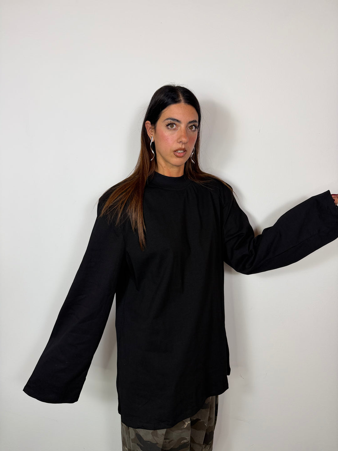 T-Shirt Helen Lounge Nera
