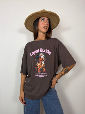 T-Shirt Buddy Brown