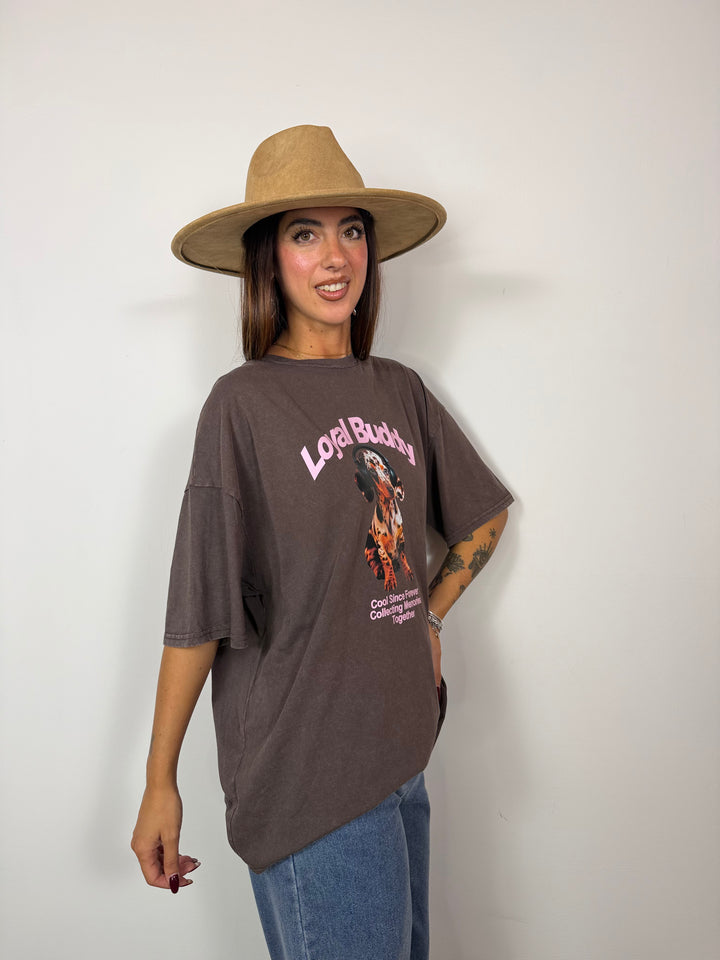 T-Shirt Buddy Brown