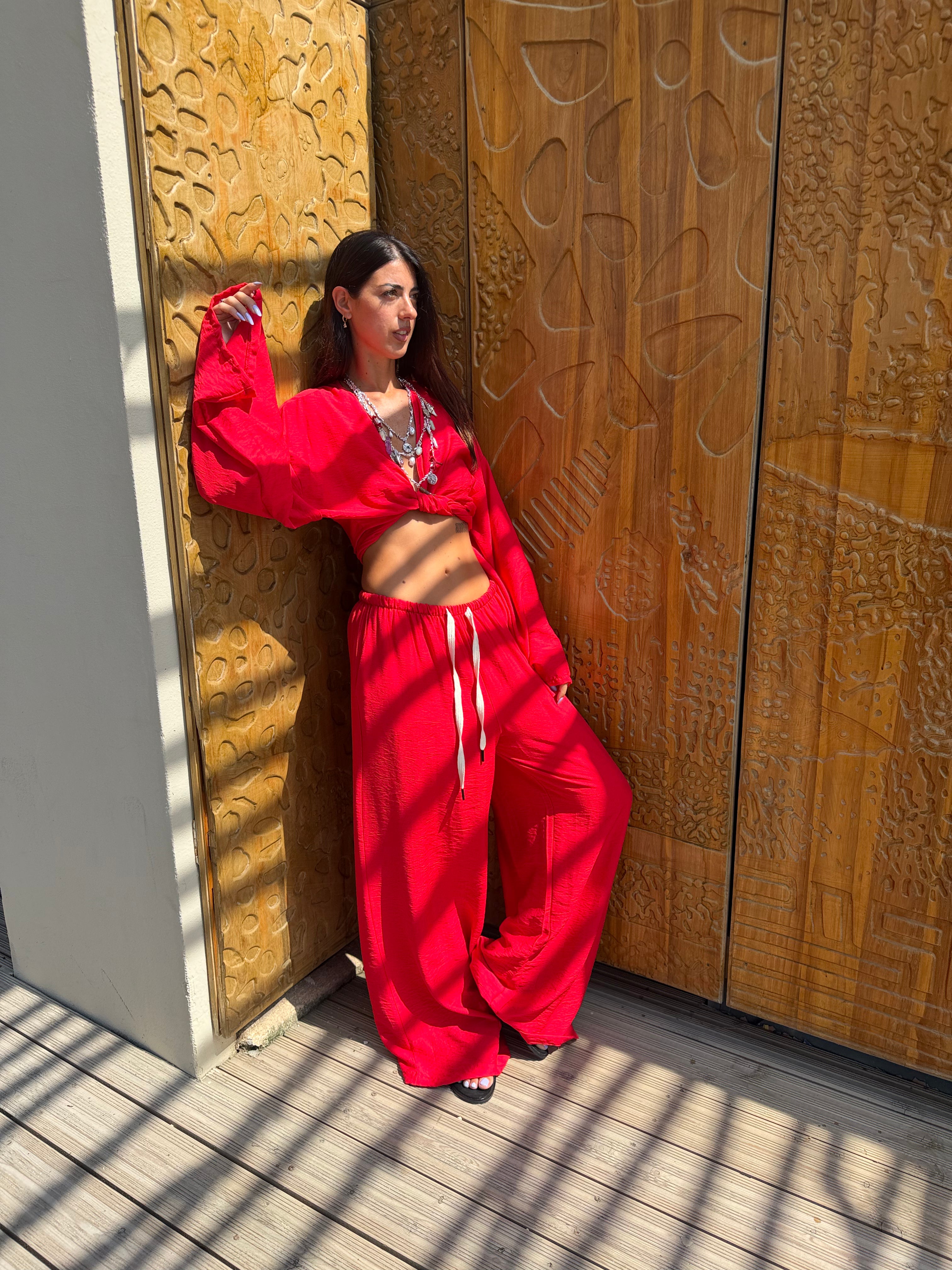 Coordinato Lara Rosso