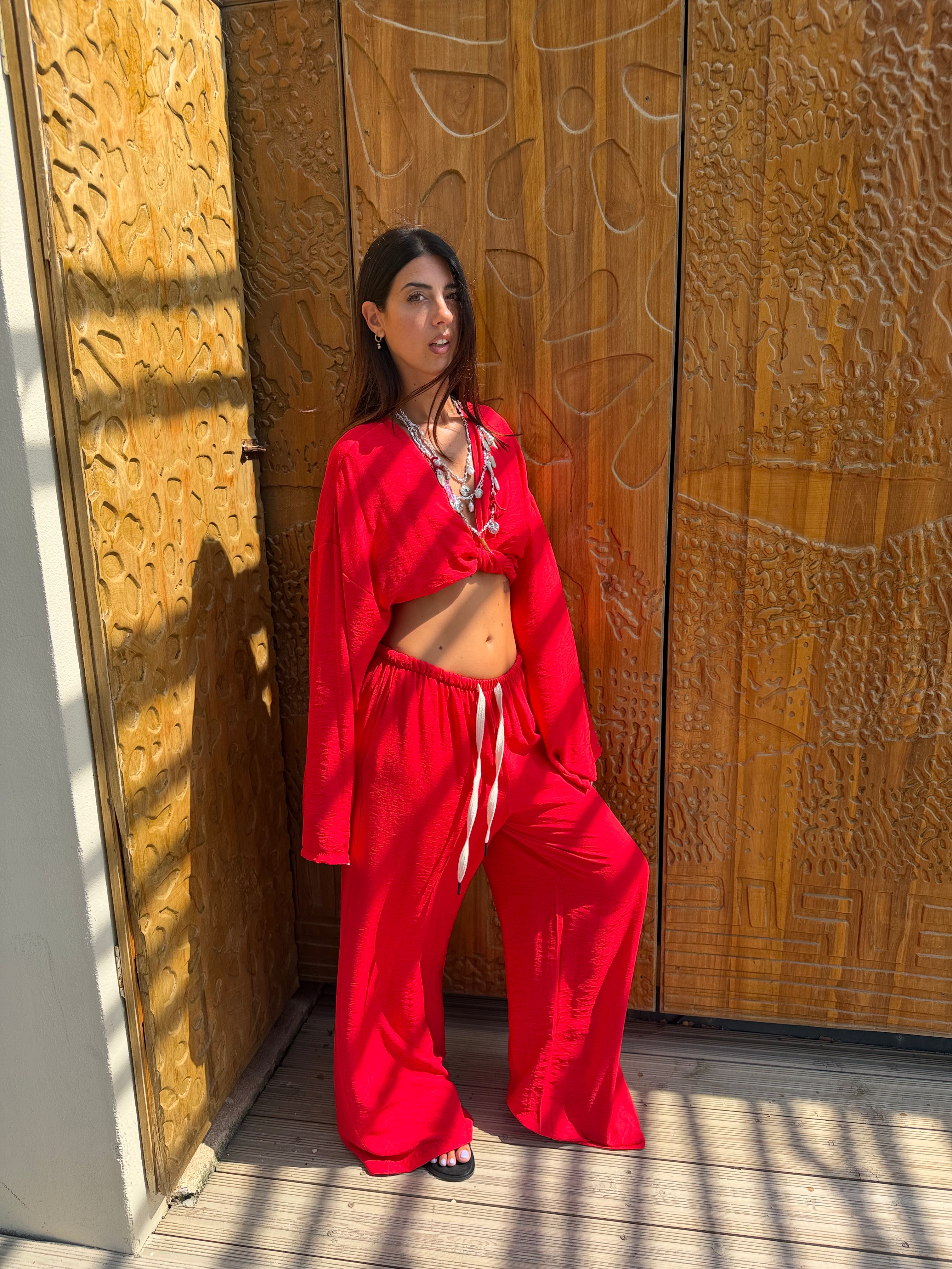 Coordinato Lara Rosso