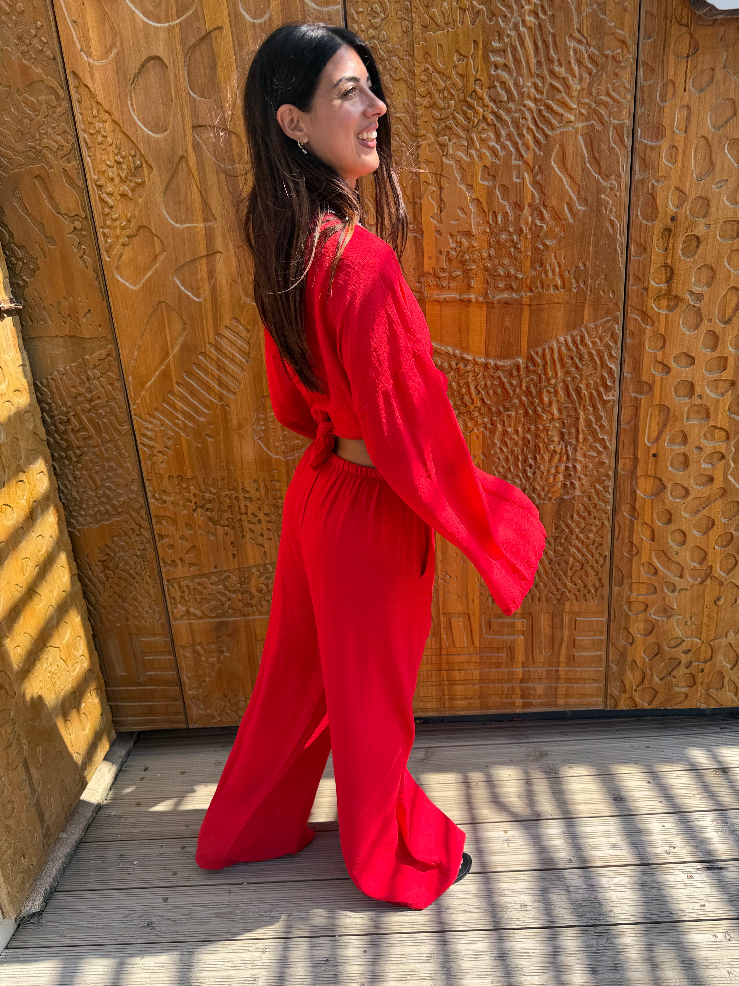Coordinato Lara Rosso