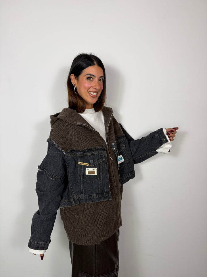 Cardigan Style&amp;Urban Marrone