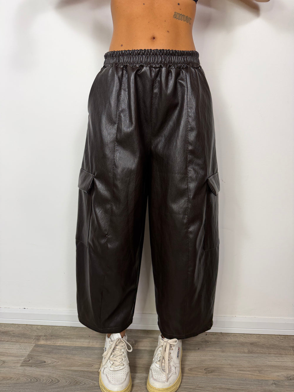 Pantalone Norah Marrone